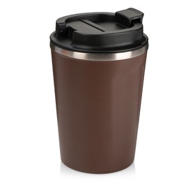 Термокружка CAFÉ COMPACT, 380 мл, коричневый