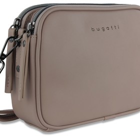 Сумка кросс-боди женская BUGATTI Almata, песочная, полиуретан, 21,5х6х15 см