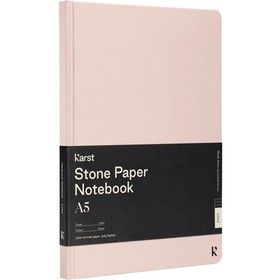 Блокнот в твердом переплете Karst® формата A5, light pink