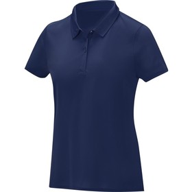 Женская стильная футболка поло с короткими рукавами Deimos, темно-синий