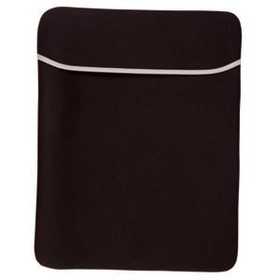 Чехол для ноутбука, черный, 29,5х36,5х2 см, нейлон, полиэстер, спандекс, шелкография