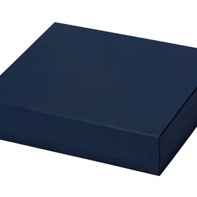 Подарочная коробка с эфалином Obsidian L 243 х 208 х 63, синий (P)