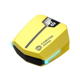 Игровая гарнитура Canyon DoubleBee GTWS-2, желтый (CND-GTWS2Y)