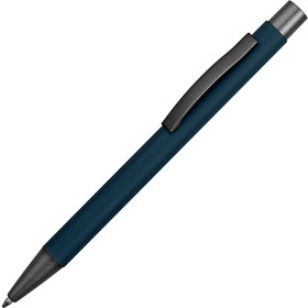 Ручка металлическая soft-touch шариковая «Tender», цвет морской волны