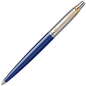 Шариковая ручка Parker Jotter K160, цвет: Blue/GT, стержень: M, цвет чернил: blue, в подарочной упак