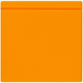 Лейбл из ПВХ Kare, оранжевый неон