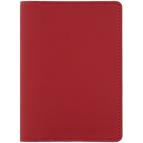 Обложка для паспорта Shall Simple, красный