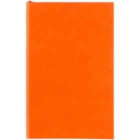 Ежедневник Flat Mini, недатированный, оранжевый, без ляссе