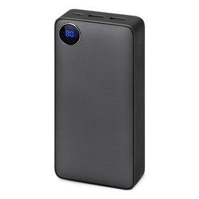 Внешний аккумулятор «Mild Pro» c быстрой зарядкой QC/PD, 20 000 mAh, серый