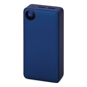 Внешний аккумулятор «Mild Pro» c быстрой зарядкой QC/PD, 20 000 mAh, синий