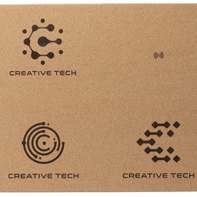 Пробковый коврик для мыши с беспроводной зарядкой «Querсus» (гравировка)