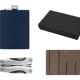 Набор с мультитулом и фляжкой 