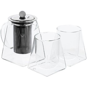 Чайный набор Quadroni в черной коробке