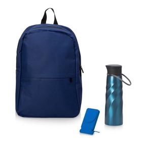 Подарочный набор с магнитным аккумулятором и бутылкой для воды 