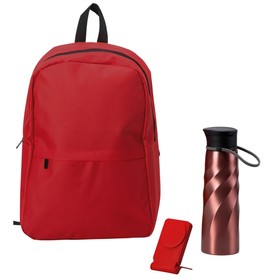 Подарочный набор с магнитным аккумулятором и бутылкой для воды 