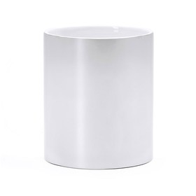 Кружка керамическая ZALA 350 мл, серебристый