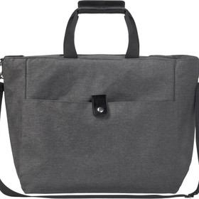 Сумка-холодильник Fabrizio со штопором, серый/черный