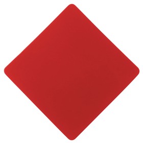 ПАТЧ РОМБ soft-touch (красный) 7,6 х 7,6 см