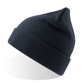 Шапка PIER-S, тёмно-син, верх: 100% полиэстер, подкладка: 100% полиэстер