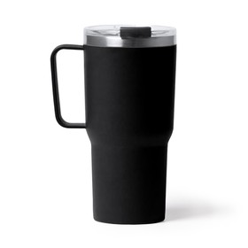 Термокружка KENCHER с двойными стенками из нержавеющей стали 304 и полипропилена, черный