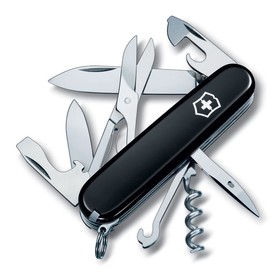 Нож перочинный VICTORINOX Climber, 91 мм, 14 функций, чёрный