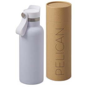 Вакуумная термобутылка «Pelican», 500 мл, белый