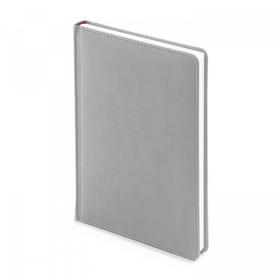 Ежедневник недатированный А5 «Velvet», серебряный (Р)