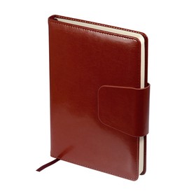Ежедневник А5 недатированный «Prestige», коричневый (Р)