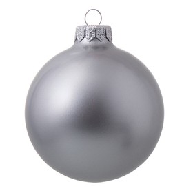 Стеклянный елочный шар 