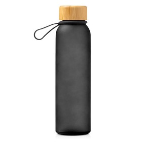 Бутылка из переработанного стекла  VOZNAN черный