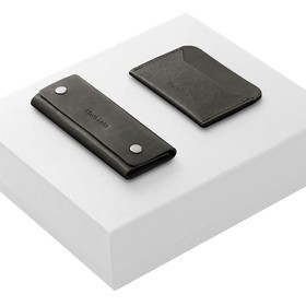 Подарочный набор Long River: картхолдер, ключница, белая коробка