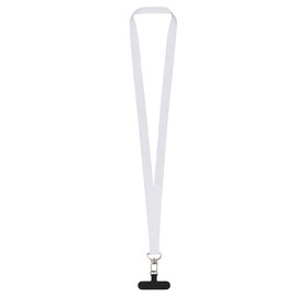 Ланъярд 2,5 см под сублимацию с трендовым карабином и узким держателем для телефона из ПЭ