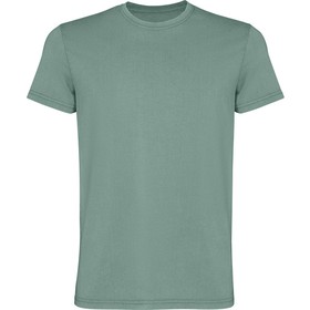 Футболка «Corgi» мужская, сине-зеленый выстиранный