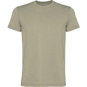 Футболка «Corgi» мужская, светлый хаки выстиранный