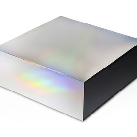 Подарочная коробка с голографическим шубером без печати 