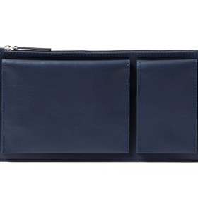 Тревел портмоне Flat, синий