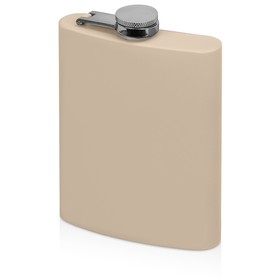 Фляжка 240 мл Remarque soft touch, 304 сталь, бежевый