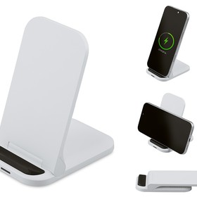 Беспроводное зарядное устройство «Foldy», 15 Вт, белый