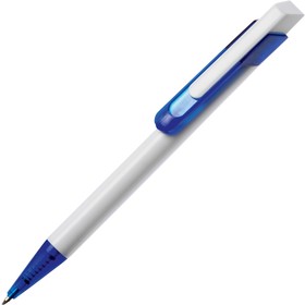 Ручка шариковая «Бавария» белая/синяя