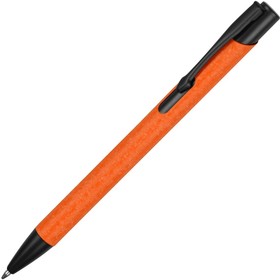 Ручка металлическая шариковая «Crepa», оранжевый/черный