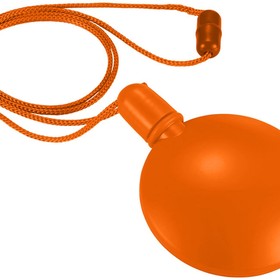 Круглый диспенсер для мыльных пузырей, оранжевый