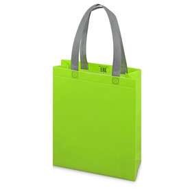 Сумка для шопинга «Utility» ламинированная, зеленое яблоко матовый