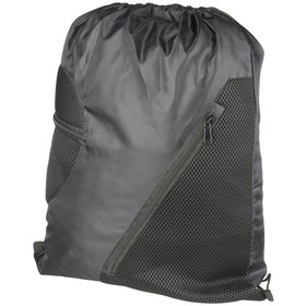 Спортивный рюкзак из сетки на молнии, черный