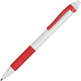 Ручка пластиковая шариковая «Centric», белый/красный