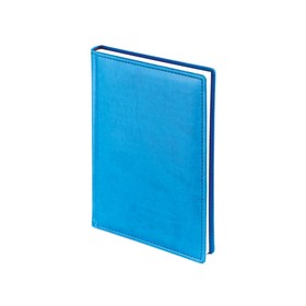 Ежедневник недатированный А5 «Velvet», синий флуор