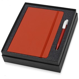 Подарочный набор Uma Vision с ручкой и блокнотом А5, красный
