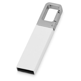 Флеш-карта USB 2.0 16 Gb с карабином 