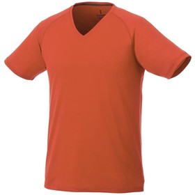 Модная мужская футболка Amery с коротким рукавом и V-образным вырезом, оранжевый