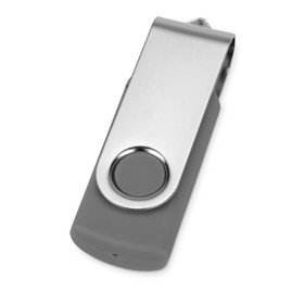 Флеш-карта USB 2.0 16 Gb «Квебек», тесно-серый