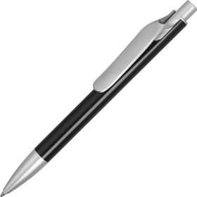 Ручка металлическая шариковая «Large», черный/серебристый